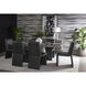 Cavallini 79 X 43 inch Light Grey Outdoor Dining Table
